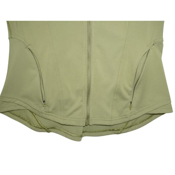 Lululemon Define Jacket Full Zip Green – Size 6 – Slim Fit, Thumbholes, EUC - Picture 3 of 6
